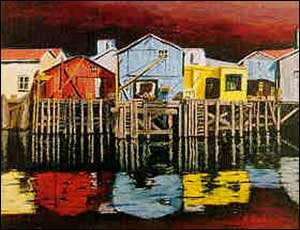 Hi, I'm a painting by an actor