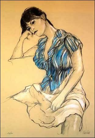 Hi, I'm a painting by an actor