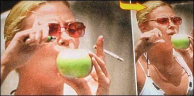 Hi, I'm a celebrity smoking pot