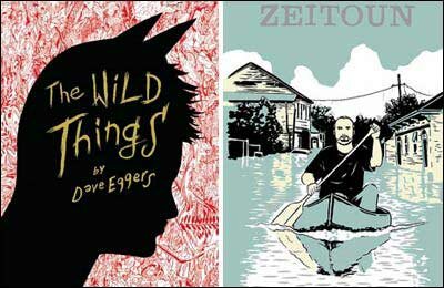 Hi, we're two upcoming books by Dave Eggers