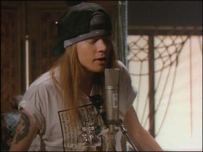 Hi, I'm a rock star wearing a baseball cap