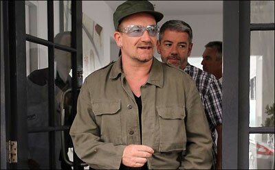 Hi, I'm a rock star wearing a baseball cap