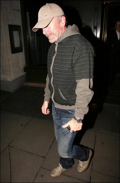 Hi, I'm a rock star wearing a baseball cap