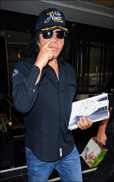 Hi, I'm a rock star wearing a baseball cap