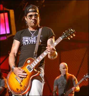 Hi, I'm a rock star wearing a baseball cap