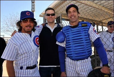 Hi, I'm a rock star wearing a baseball cap