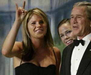Jenna Bush loves metal