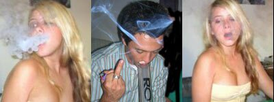 Hi, I'm a celebrity smoking pot