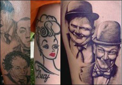 Hi, I'm a TV show tattoo