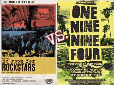 Hi, we're a pair of punk rock documentaries