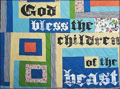Hi, I'm a heavy metal quilt