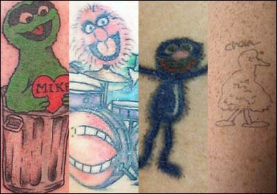 Hi, I'm a TV show tattoo