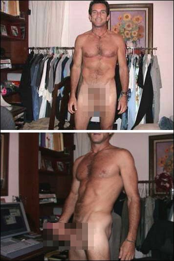 Hi, I'm a naked 'Survivor' host