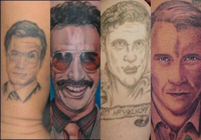 Hi, I'm a TV show tattoo