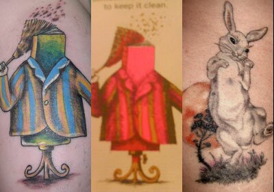 Hi, I'm a book tattoo