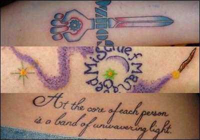 Hi, I'm a book tattoo